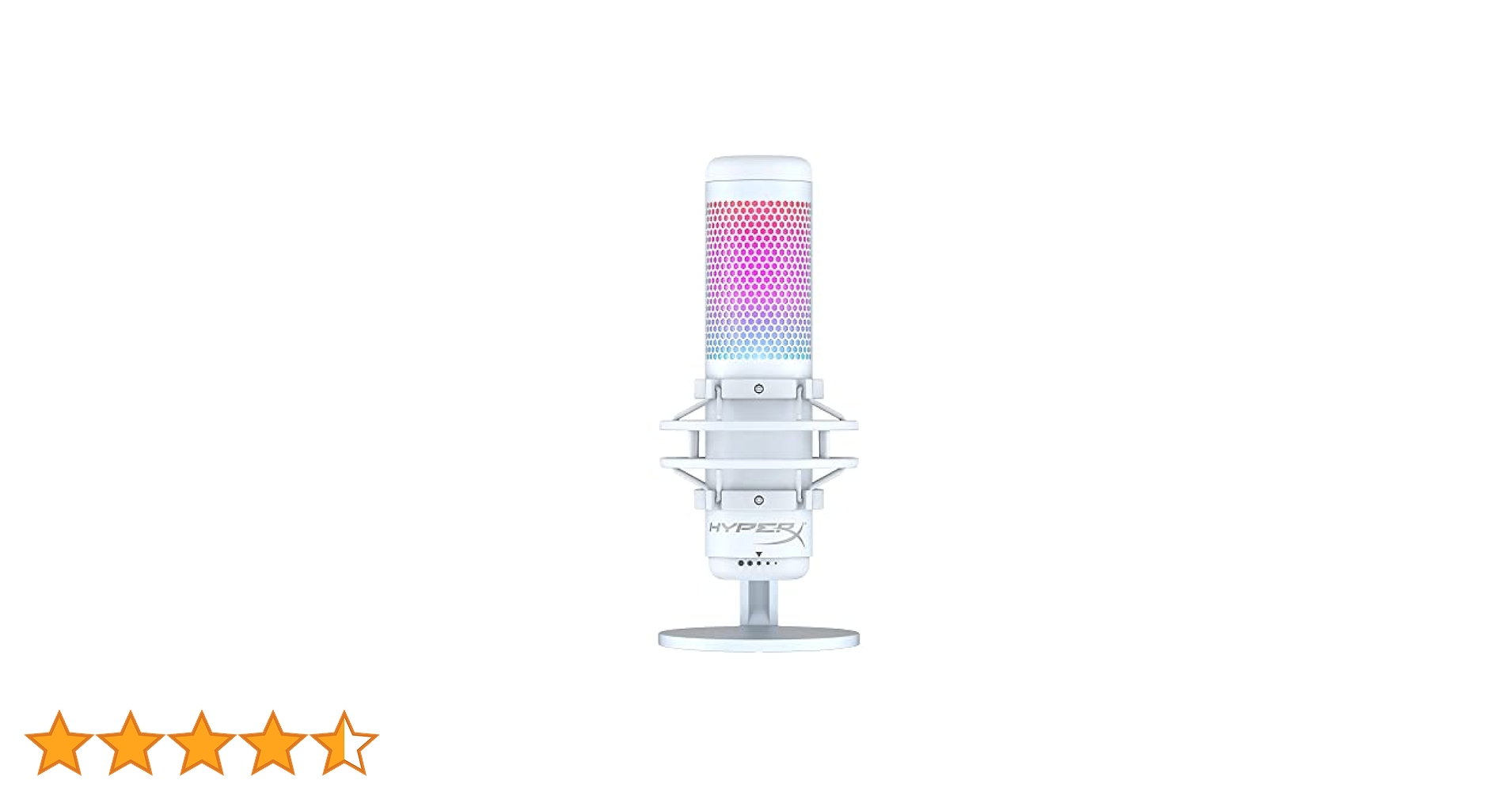 ゲーマー・配信者・実況者にお勧め！ HyperX コンデンサーマイク ホワイト 楽天市場】［メーカー公式店］HyperX QuadCast S USB